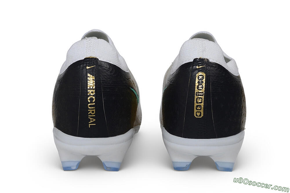 Nike Air Zoom Mercurial Vapor 17 Elite FG Firm Ground Soccer Cleats - Gold/Metallic Gold/Mint Green 5
