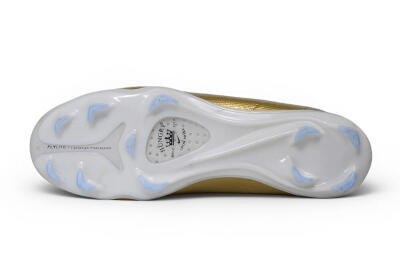 Nike Air Zoom Mercurial Vapor 17 Elite FG Firm Ground Soccer Cleats - Gold/Metallic Gold/Mint Green