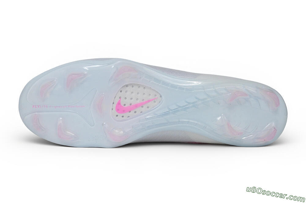 Nike Air Zoom Mercurial Vapor 17 Elite FG Firm Ground Soccer Cleats - White/White/Pink 6