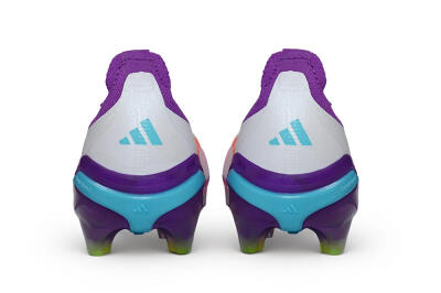 Adidas Predator 26 Elite Laceless FG Firm Ground Soccer Cleats - Purple/Berry Pink/Electric Blue