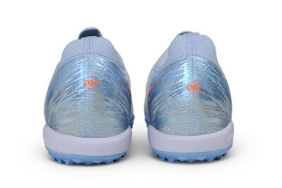 Nike Air Zoom Mercurial Vapor 17 Elite TF Artificial Turf Soccer Shoes - Blue/Baltic Blue/Laser Orange