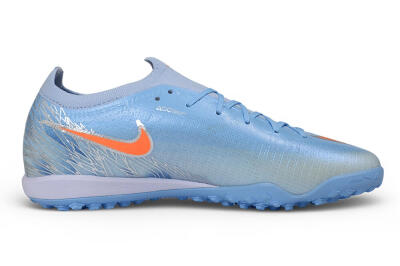 Nike Air Zoom Mercurial Vapor 17 Elite TF Artificial Turf Soccer Shoes - Blue/Baltic Blue/Laser Orange