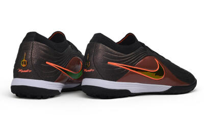 Nike Tiempo Legend 11 Elite TF Artificial Turf Soccer Shoes - Black/Black/Bronze/Total Orange