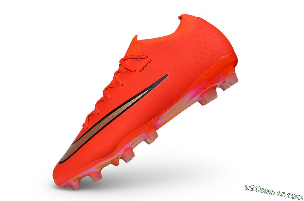 Nike Air Zoom Mercurial Vapor 17 Elite AG Artificial Grass Soccer Cleats - Orange/Bright Crimson/Metallic Copper 5