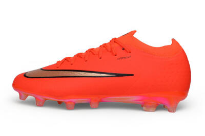 Nike Air Zoom Mercurial Vapor 17 Elite AG Artificial Grass Soccer Cleats - Orange/Bright Crimson/Metallic Copper