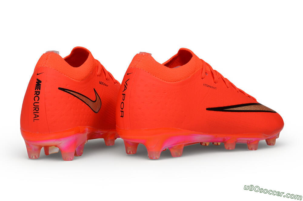 Nike Air Zoom Mercurial Vapor 17 Elite AG Artificial Grass Soccer Cleats - Orange/Bright Crimson/Metallic Copper 6