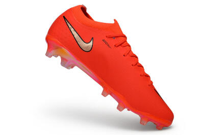 Nike Air Zoom Mercurial Vapor 17 Elite AG Artificial Grass Soccer Cleats - Orange/Bright Crimson/Metallic Copper