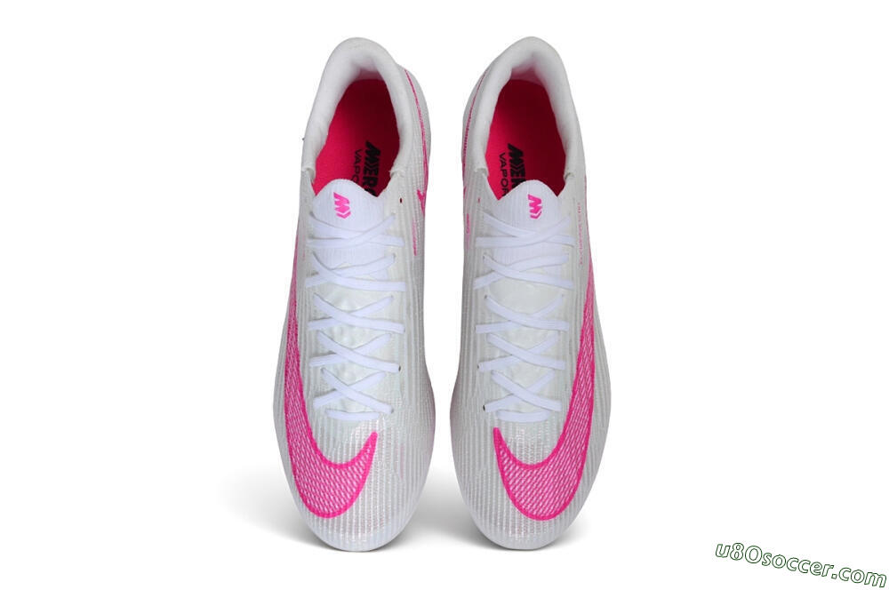 Nike Air Zoom Mercurial Superfly 11 Elite FG Firm Ground Soccer Cleats - White/White/Hyper Pink 4