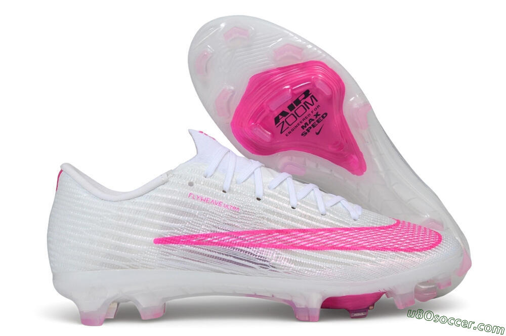 Nike Air Zoom Mercurial Superfly 11 Elite FG Firm Ground Soccer Cleats - White/White/Hyper Pink 1