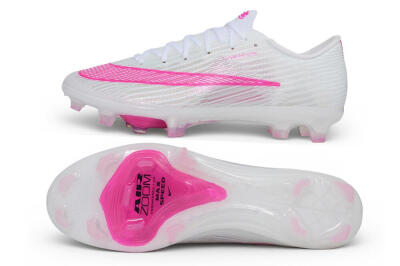 Nike Air Zoom Mercurial Superfly 11 Elite FG Firm Ground Soccer Cleats - White/White/Hyper Pink