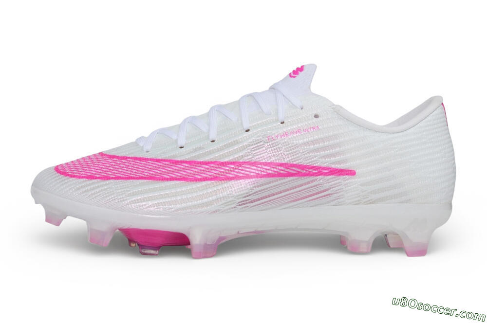 Nike Air Zoom Mercurial Superfly 11 Elite FG Firm Ground Soccer Cleats - White/White/Hyper Pink 2