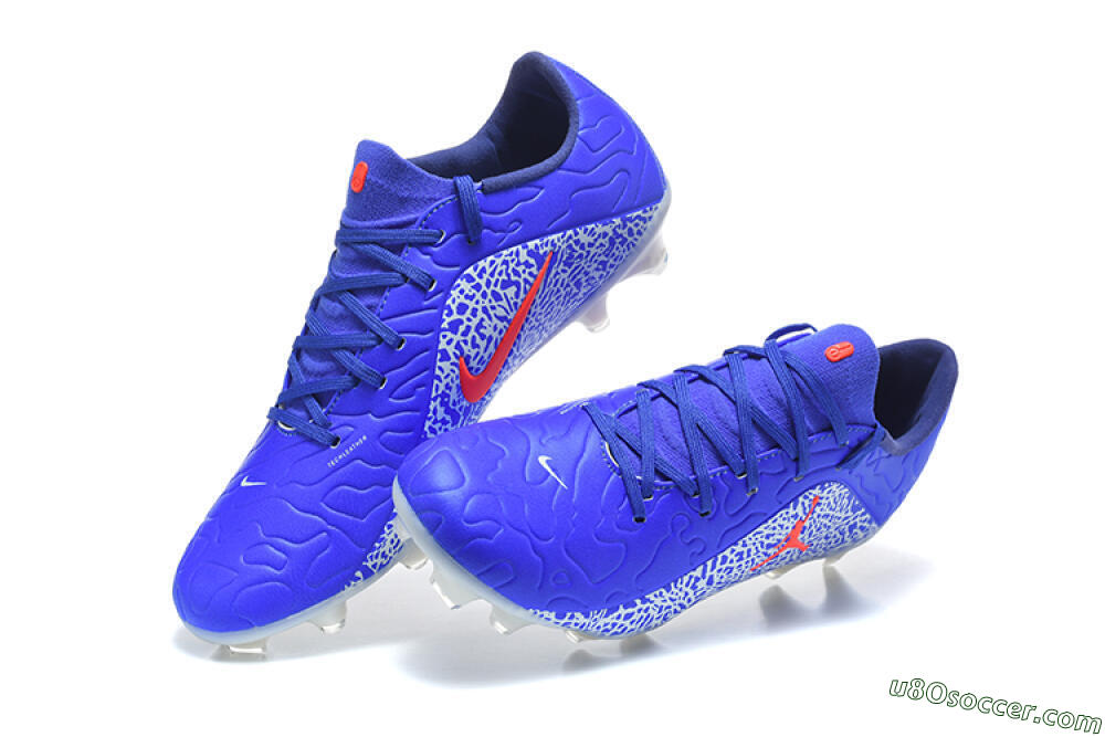 Nike Tiempo Legend 11 Elite FG Firm Ground Soccer Cleats - Blue/Royal Blue/Bright Crimson 6
