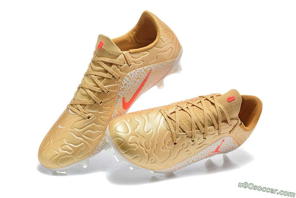 Nike Tiempo Legend 11 Elite FG Firm Ground Soccer Cleats - Gold/Metallic Gold/Bright Crimson 6