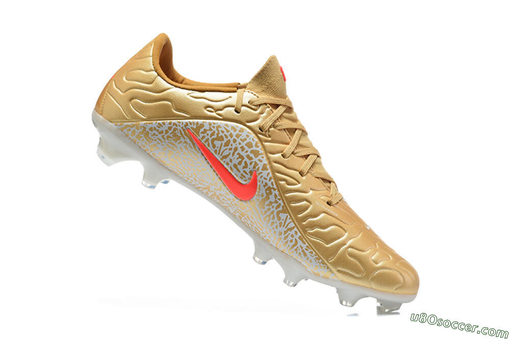 Nike Tiempo Legend 11 Elite FG Firm Ground Soccer Cleats - Gold/Metallic Gold/Bright Crimson 7