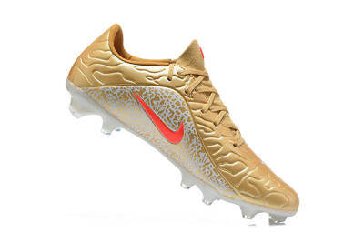 Nike Tiempo Legend 11 Elite FG Firm Ground Soccer Cleats - Gold/Metallic Gold/Bright Crimson