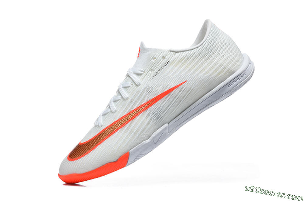 Nike Air Zoom Mercurial Superfly 11 Elite IC Indoor & Futsal Soccer Shoes - White/Summit White/Bright Crimson 8