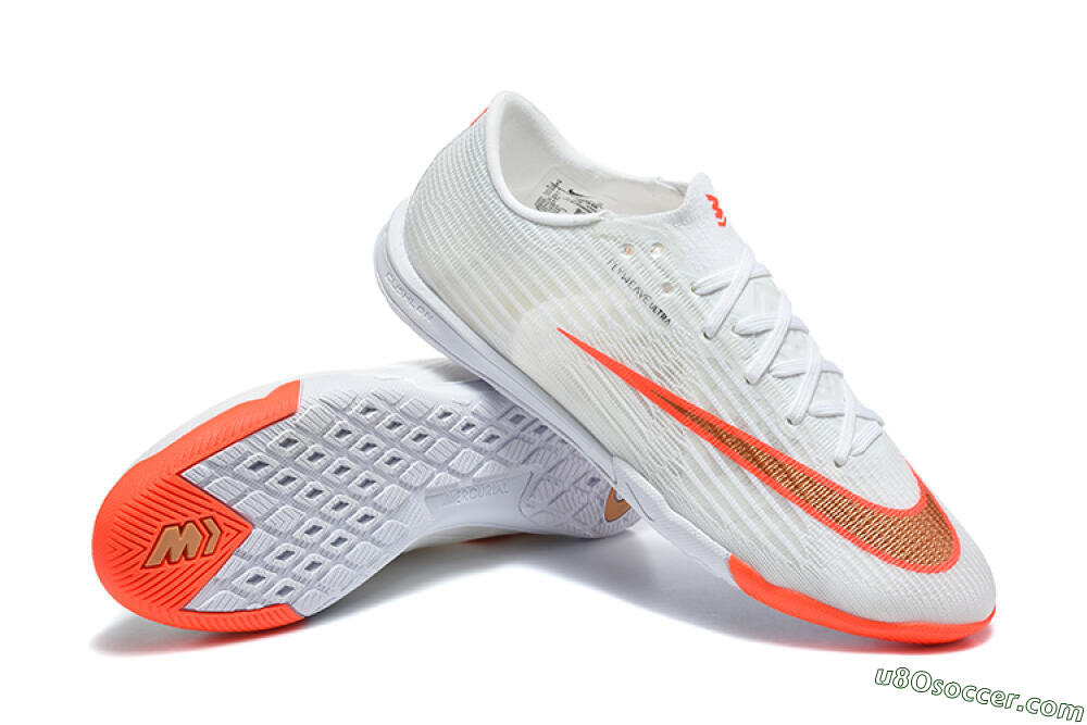 Nike Air Zoom Mercurial Superfly 11 Elite IC Indoor & Futsal Soccer Shoes - White/Summit White/Bright Crimson 4