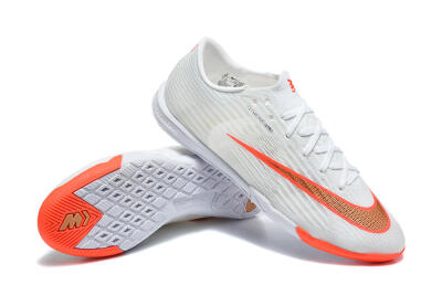 Nike Air Zoom Mercurial Superfly 11 Elite IC Indoor & Futsal Soccer Shoes - White/Summit White/Bright Crimson