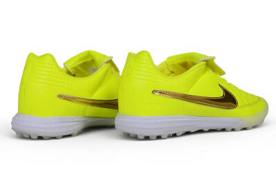 Nike Tiempo Legend SE TF Artificial Turf Soccer Shoes - Yellow/Volt/Metallic Gold