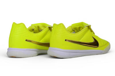 Nike Tiempo Legend SE IC Indoor & Futsal Soccer Shoes - Yellow/Volt/Metallic Gold