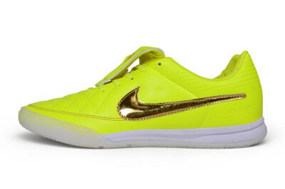 Nike Tiempo Legend SE IC Indoor & Futsal Soccer Shoes - Yellow/Volt/Metallic Gold