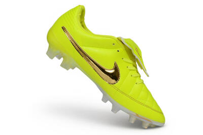 Nike Tiempo Legend SE FG Firm Ground Soccer Cleats - Yellow/Volt/Metallic Gold