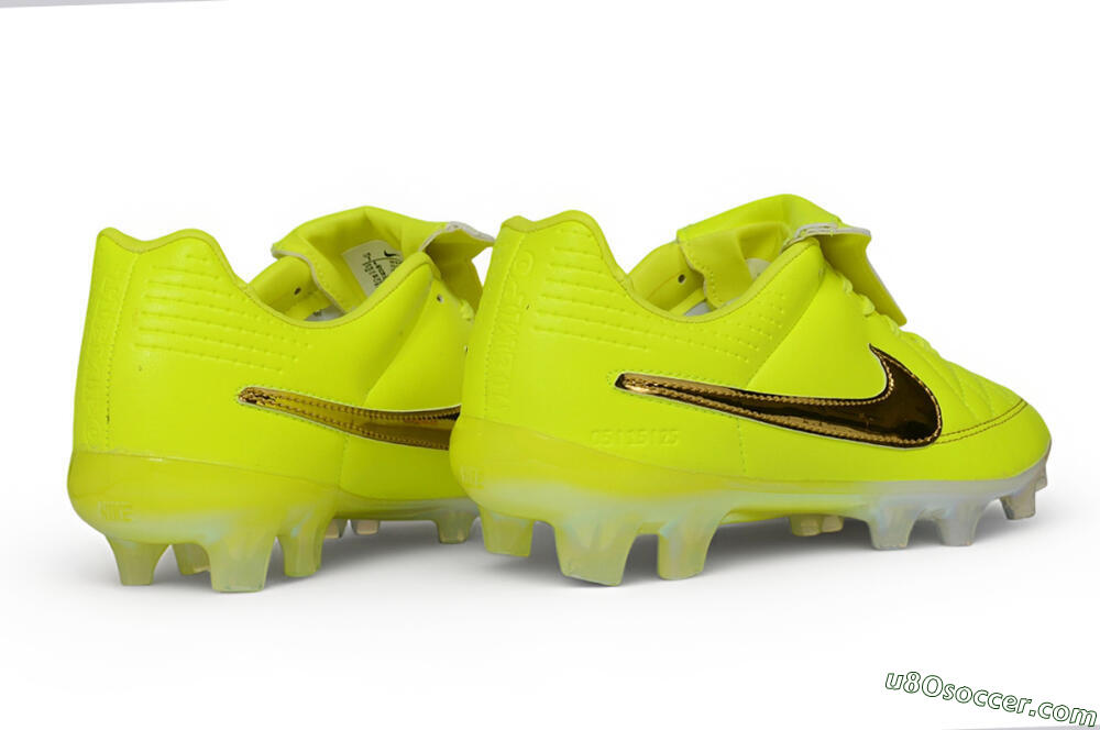 Nike Tiempo Legend SE FG Firm Ground Soccer Cleats - Yellow/Volt/Metallic Gold 6