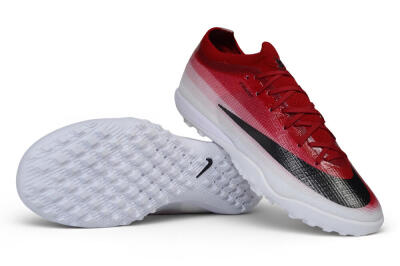 Nike Air Zoom Mercurial Vapor 17 Elite TF Artificial Turf Soccer Shoes - Red/University Red/White