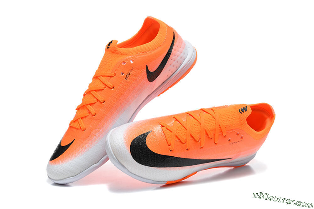 Nike Air Zoom Mercurial Vapor 17 Elite IC Indoor & Futsal Soccer Shoes - Orange/Bright Orange/Summit White 6