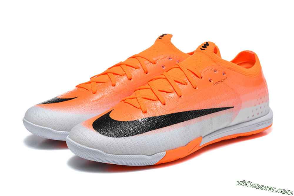 Nike Air Zoom Mercurial Vapor 17 Elite IC Indoor & Futsal Soccer Shoes - Orange/Bright Orange/Summit White 5
