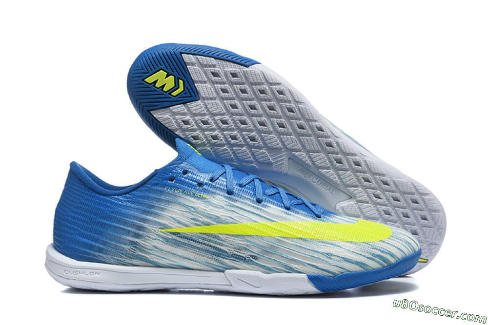 Nike Air Zoom Mercurial Superfly 11 Elite IC Indoor & Futsal Soccer Shoes - Blue/Photo Blue/Volt 1