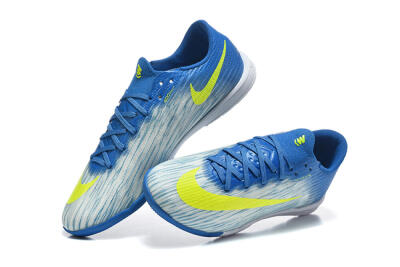 Nike Air Zoom Mercurial Superfly 11 Elite IC Indoor & Futsal Soccer Shoes - Blue/Photo Blue/Volt