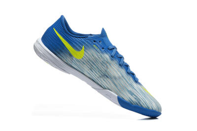 Nike Air Zoom Mercurial Superfly 11 Elite IC Indoor & Futsal Soccer Shoes - Blue/Photo Blue/Volt