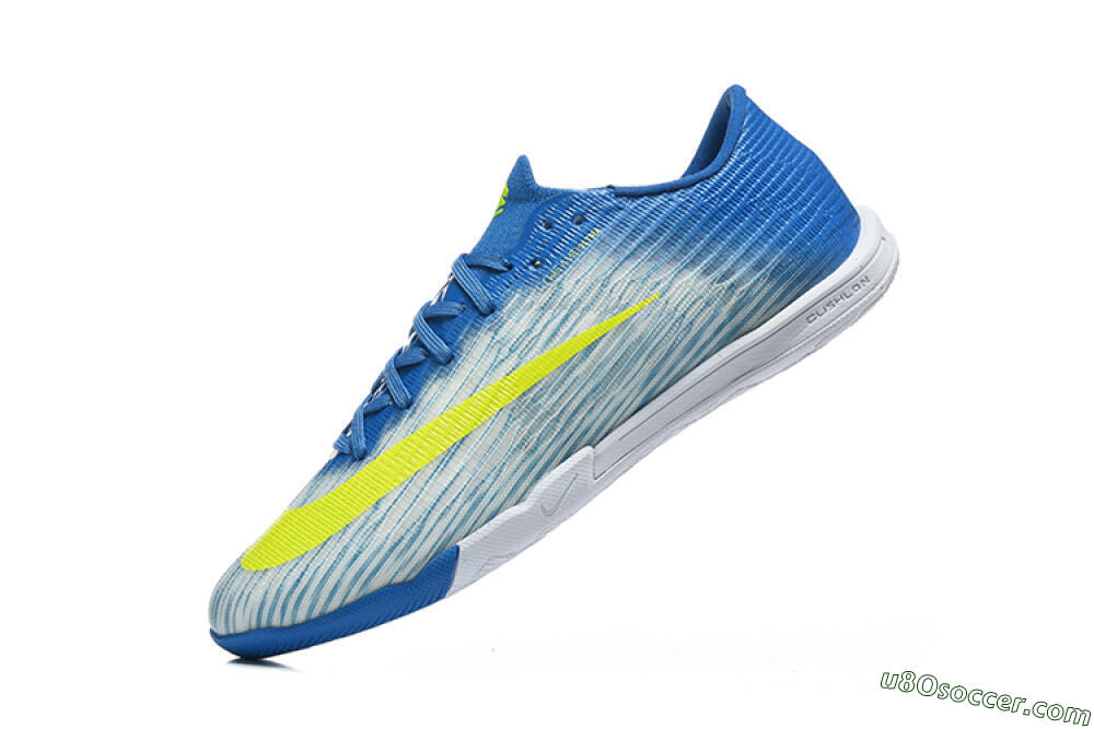 Nike Air Zoom Mercurial Superfly 11 Elite IC Indoor & Futsal Soccer Shoes - Blue/Photo Blue/Volt 8