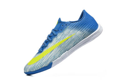 Nike Air Zoom Mercurial Superfly 11 Elite IC Indoor & Futsal Soccer Shoes - Blue/Photo Blue/Volt