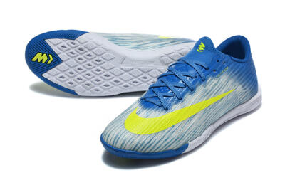 Nike Air Zoom Mercurial Superfly 11 Elite IC Indoor & Futsal Soccer Shoes - Blue/Photo Blue/Volt