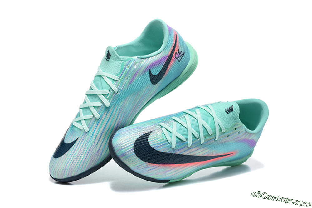 Nike Air Zoom Mercurial Superfly 11 Elite IC Indoor & Futsal Soccer Shoes - Turquoise/Mint Green/Hyper Crimson 6