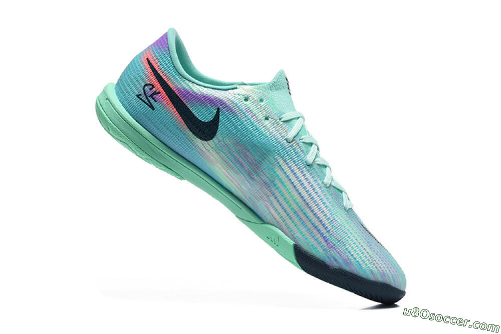 Nike Air Zoom Mercurial Superfly 11 Elite IC Indoor & Futsal Soccer Shoes - Turquoise/Mint Green/Hyper Crimson 7