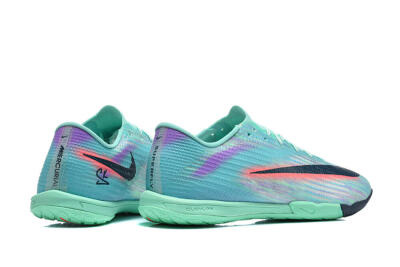 Nike Air Zoom Mercurial Superfly 11 Elite IC Indoor & Futsal Soccer Shoes - Turquoise/Mint Green/Hyper Crimson