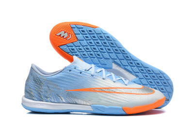 Nike Air Zoom Mercurial Superfly 11 Elite IC Indoor & Futsal Soccer Shoes - Blue/Sky Blue/Bright Orange