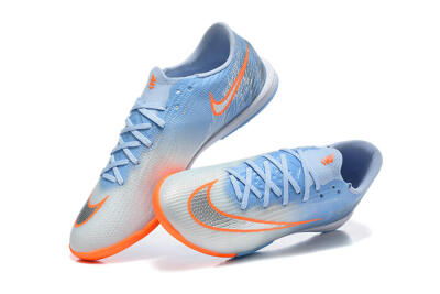 Nike Air Zoom Mercurial Superfly 11 Elite IC Indoor & Futsal Soccer Shoes - Blue/Sky Blue/Bright Orange