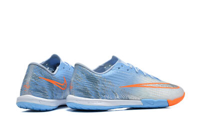Nike Air Zoom Mercurial Superfly 11 Elite IC Indoor & Futsal Soccer Shoes - Blue/Sky Blue/Bright Orange