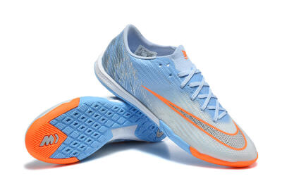 Nike Air Zoom Mercurial Superfly 11 Elite IC Indoor & Futsal Soccer Shoes - Blue/Sky Blue/Bright Orange