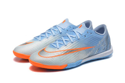 Nike Air Zoom Mercurial Superfly 11 Elite IC Indoor & Futsal Soccer Shoes - Blue/Sky Blue/Bright Orange