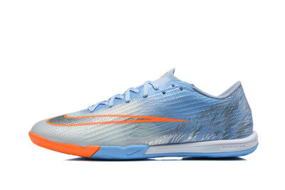 Nike Air Zoom Mercurial Superfly 11 Elite IC Indoor & Futsal Soccer Shoes - Blue/Sky Blue/Bright Orange