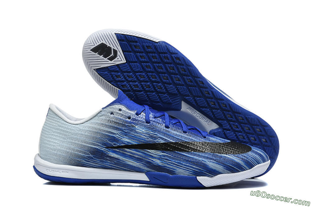 Nike Air Zoom Mercurial Superfly 11 Elite IC Indoor & Futsal Soccer Shoes - Blue/Royal Blue/Silver Metallic 1