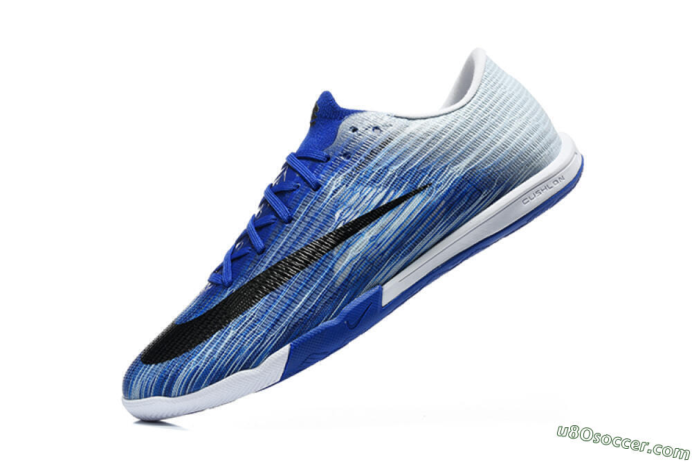 Nike Air Zoom Mercurial Superfly 11 Elite IC Indoor & Futsal Soccer Shoes - Blue/Royal Blue/Silver Metallic 8