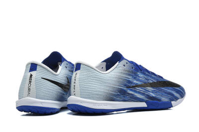 Nike Air Zoom Mercurial Superfly 11 Elite IC Indoor & Futsal Soccer Shoes - Blue/Royal Blue/Silver Metallic