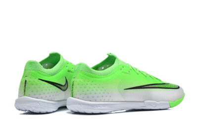 Nike Air Zoom Mercurial Vapor 17 Elite IC Indoor & Futsal Soccer Shoes - Green/Electric Green/Metallic Silver