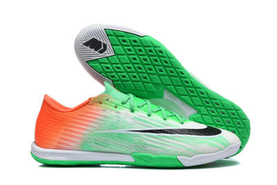Nike Air Zoom Mercurial Superfly 11 Elite IC Indoor & Futsal Soccer Shoes - Green/Electric Green/Bright Mango